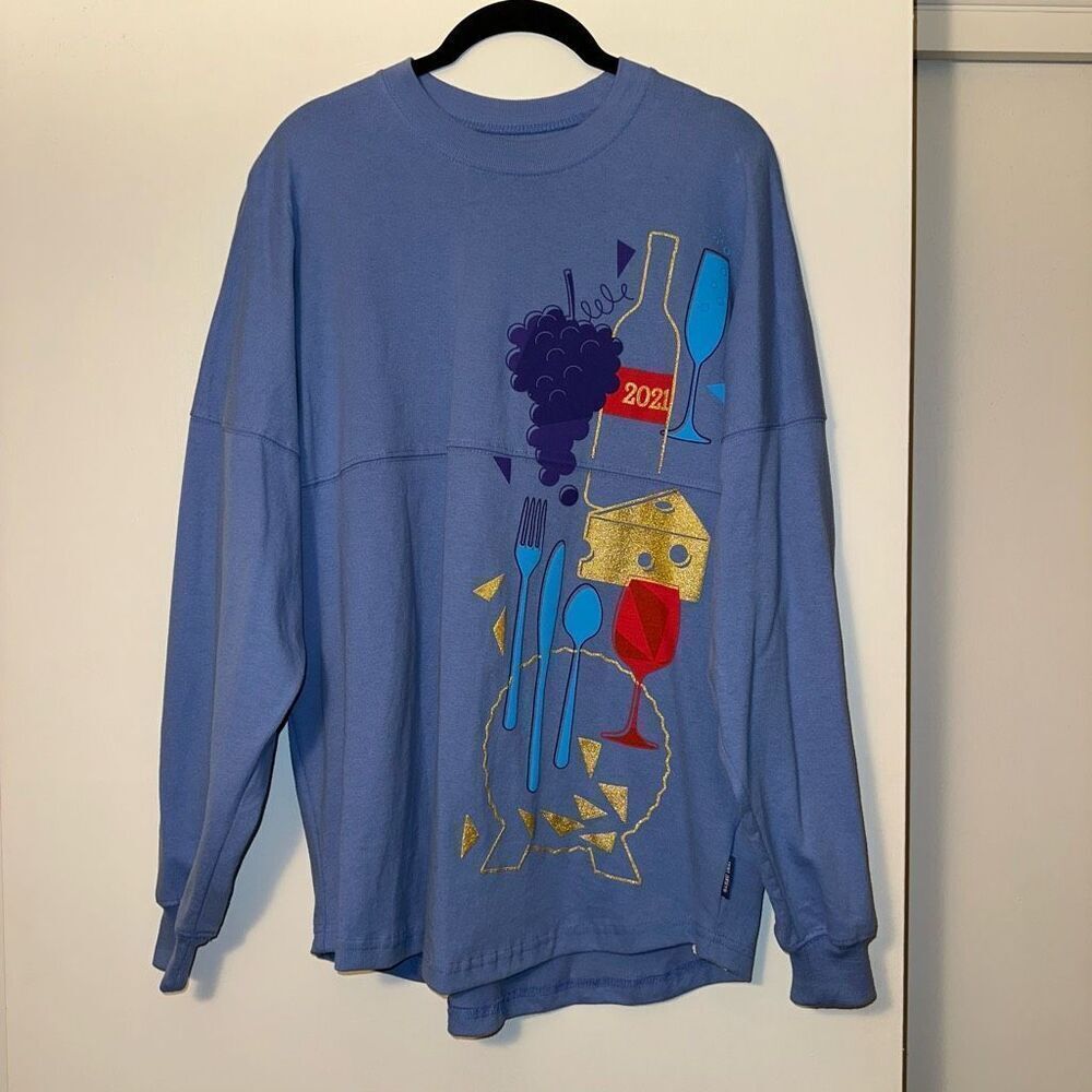 Disney Parks Epcot Food and Wine Festival Spirit Jersey Size Small NWT